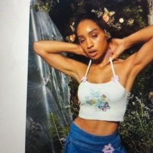 Sugar thrillz butterfly tank with pink bows